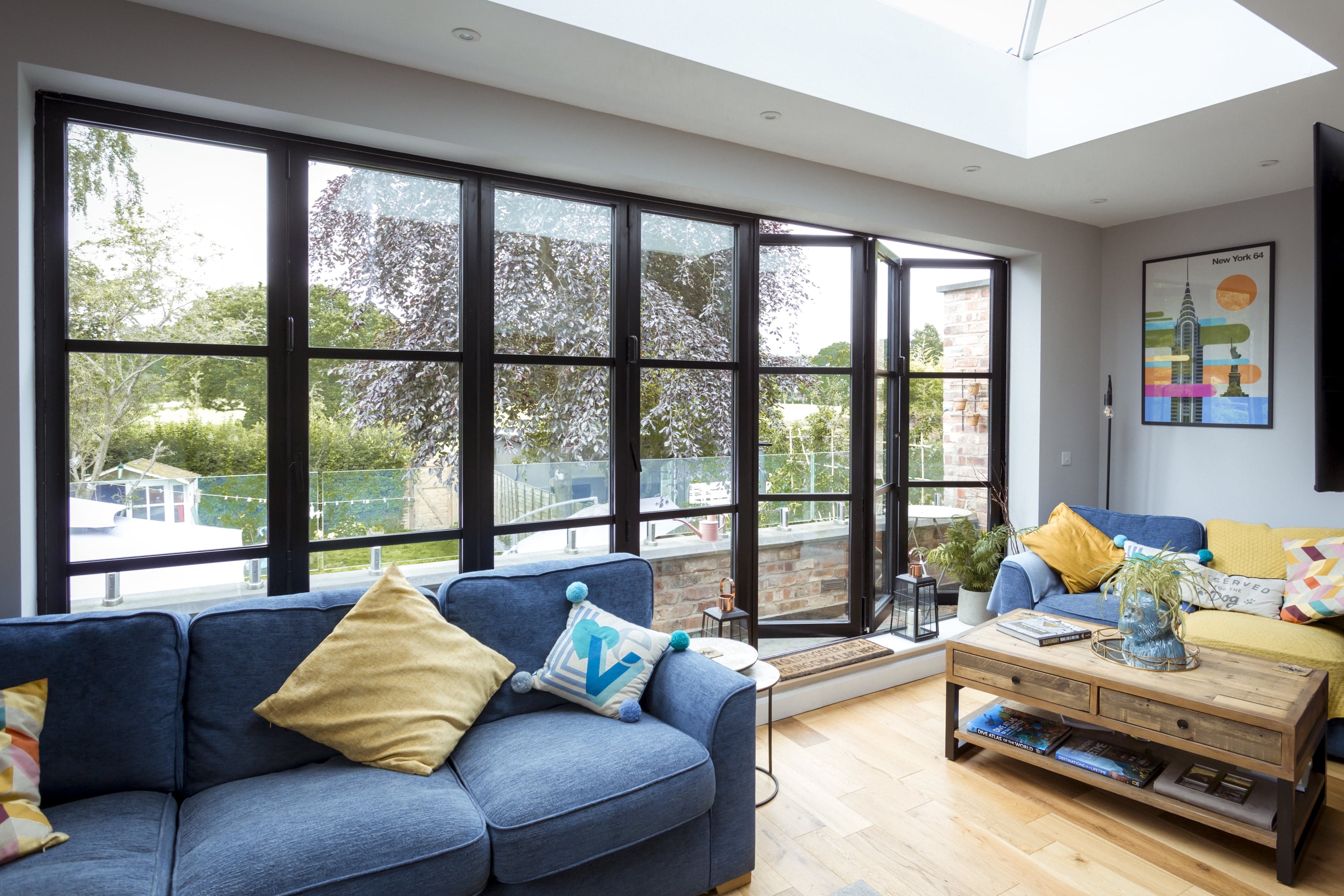 aluminium bifold door