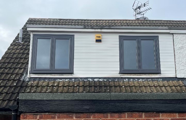 flush sash uPVC windows